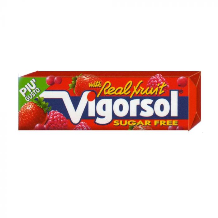 Missionaris extract Secretaris Vigorsol Real Fruit - Chewing gum (1 stick) - BellaItalia Food Store