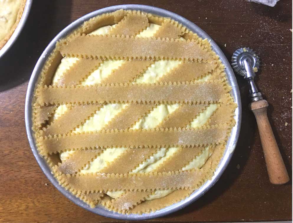 traditional pastiera napoletana